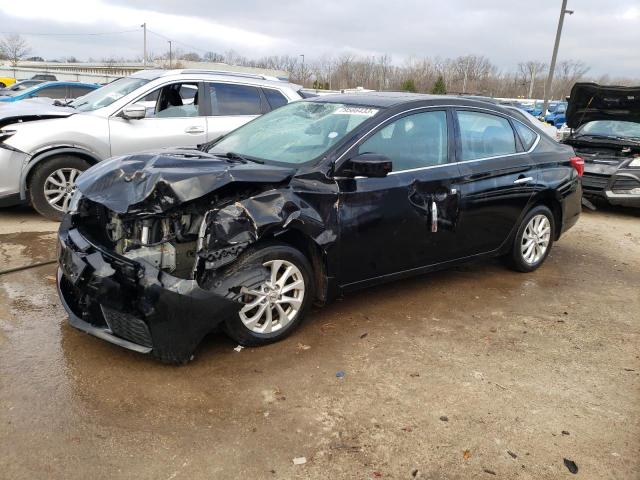 3N1AB7APXHY369259 - 2017 NISSAN SENTRA S BLACK photo 1