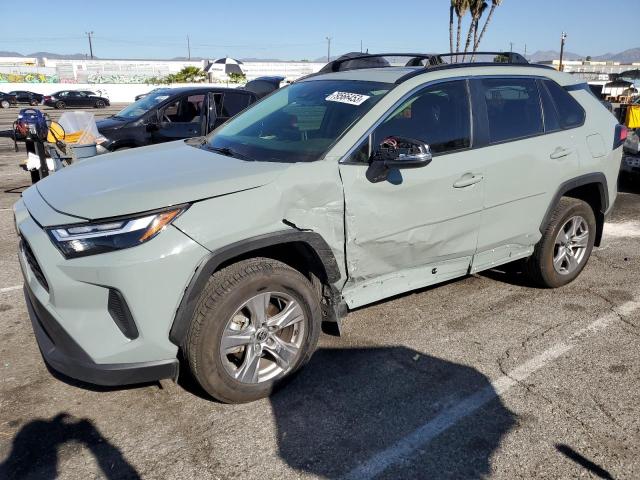 JTMRWRFV6ND161658 - 2022 TOYOTA RAV4 XLE GRAY photo 1