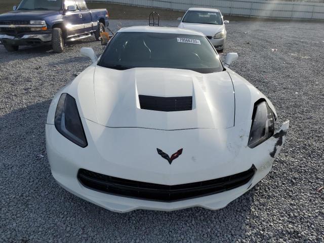 1G1YB2D72G5116192 - 2016 CHEVROLET CORVETTE STINGRAY 1LT WHITE photo 5