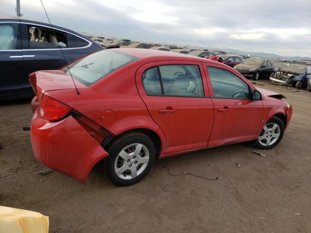 1G1AL55F287251054 - 2008 CHEVROLET COBALT LT RED photo 3