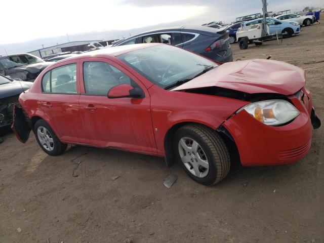 1G1AL55F287251054 - 2008 CHEVROLET COBALT LT RED photo 4