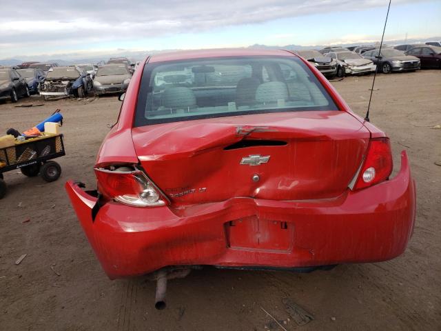 1G1AL55F287251054 - 2008 CHEVROLET COBALT LT RED photo 6