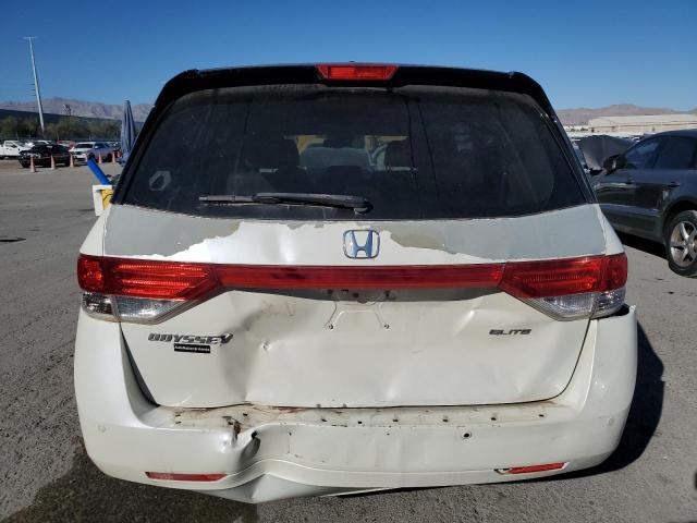 5FNRL5H92EB078822 - 2014 HONDA ODYSSEY TOURING WHITE photo 6