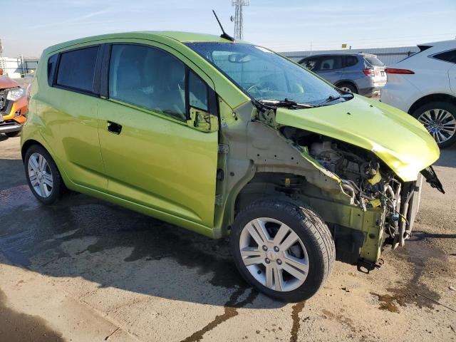 KL8CD6S98EC409717 - 2014 CHEVROLET SPARK 1LT GREEN photo 4