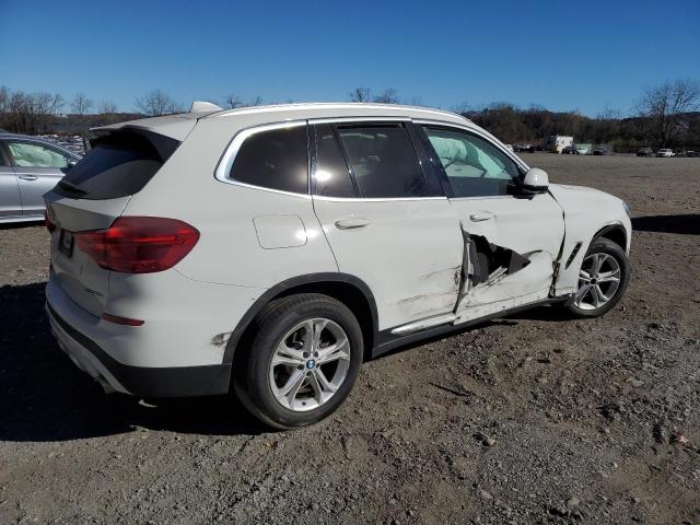 5UXTR9C56KLD91351 - 2019 BMW X3 XDRIVE30I WHITE photo 3