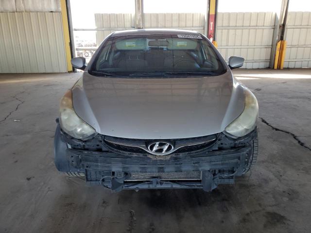 KMHDH4AE8DU698914 - 2013 HYUNDAI ELANTRA GLS SILVER photo 5