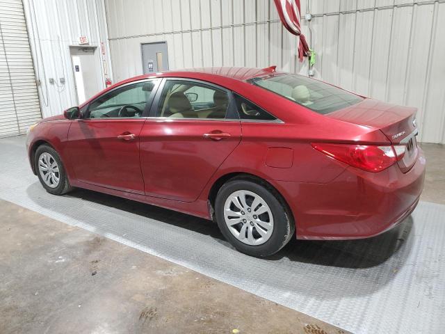 5NPEB4AC0CH451856 - 2012 HYUNDAI SONATA GLS MAROON photo 2