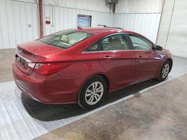 5NPEB4AC0CH451856 - 2012 HYUNDAI SONATA GLS MAROON photo 3