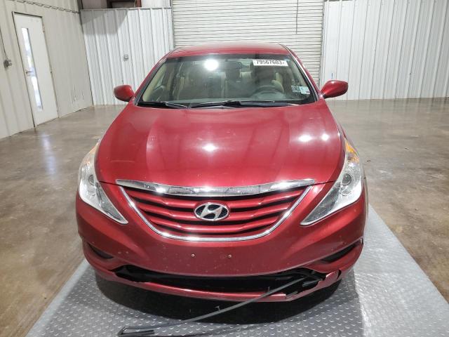 5NPEB4AC0CH451856 - 2012 HYUNDAI SONATA GLS MAROON photo 5