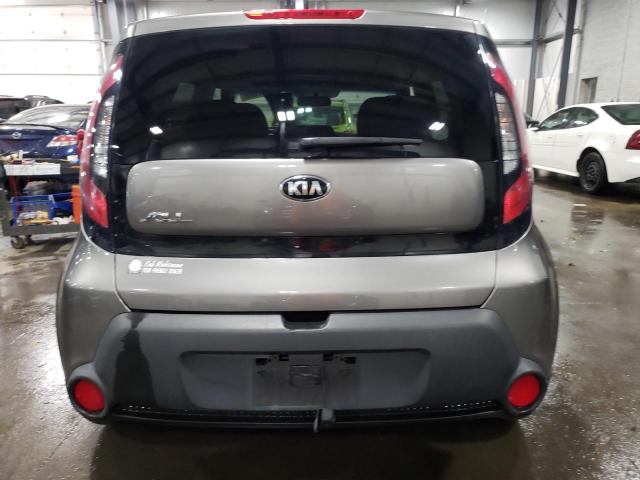 KNDJN2A26G7351577 - 2016 KIA SOUL GRAY photo 6