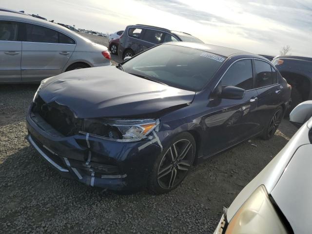 1HGCR2F52GA036036 - 2016 HONDA ACCORD SPORT ლურჯი ფოტო 1