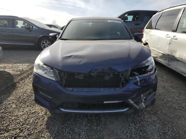 1HGCR2F52GA036036 - 2016 HONDA ACCORD SPORT ლურჯი ფოტო 5