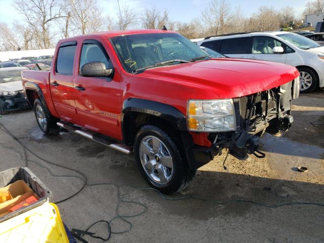 3GCPKSE35BG103310 - 2011 CHEVROLET SILVERADO K1500 LT RED photo 4