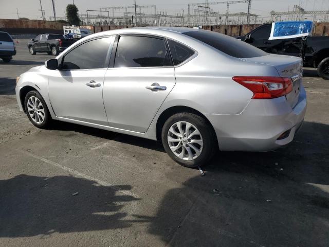 3N1AB7AP9KY283593 - 2019 NISSAN SENTRA S SILVER photo 2