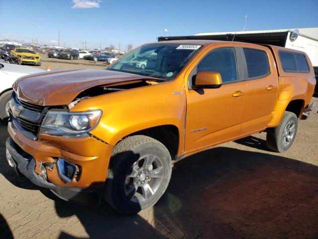 1GCPTDE16H1293780 - 2017 CHEVROLET COLORADO Z71 ORANGE photo 1