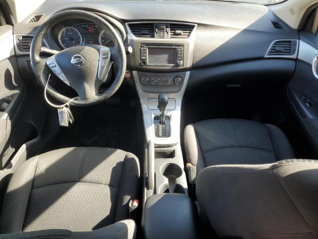 3N1AB7AP6EY249583 - 2014 NISSAN SENTRA S GRAY photo 8