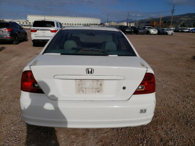 1HGEM22913L053487 - 2003 HONDA CIVIC EX WHITE photo 6