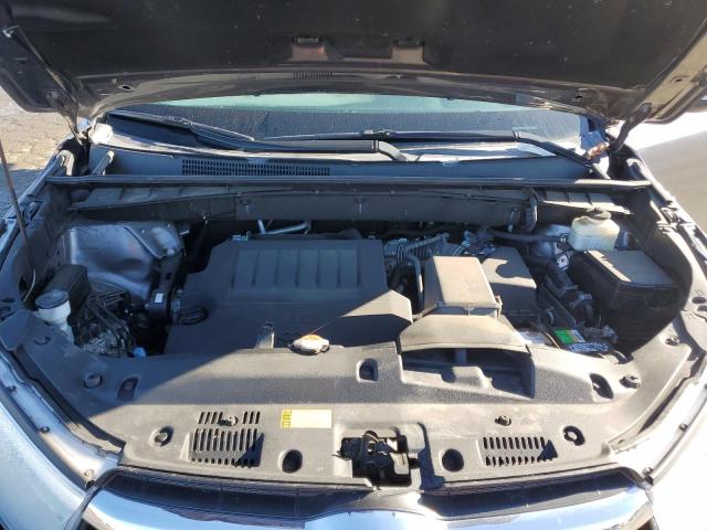 5TDJKRFH0GS320510 - 2016 TOYOTA HIGHLANDER XLE GRAY photo 12