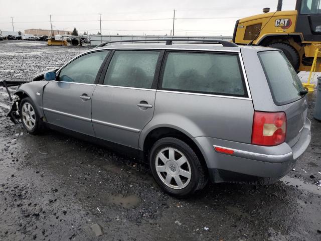 WVWND63B24E018552 - 2004 VOLKSWAGEN PASSAT GL GRAY photo 2