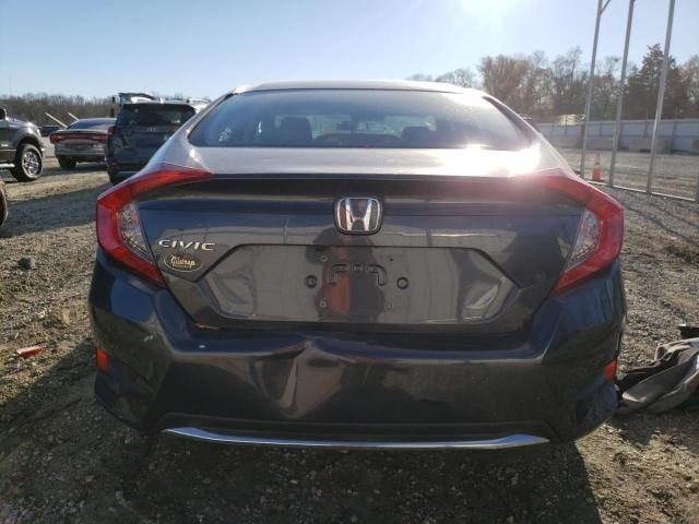 2HGFC2F62KH600818 - 2019 HONDA CIVIC LX GRAY photo 6