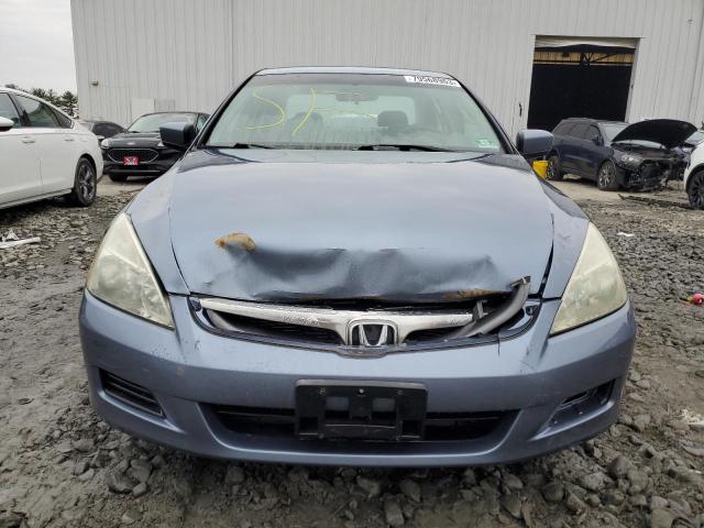 1HGCM564X7A025356 - 2007 HONDA ACCORD LX BLUE photo 5