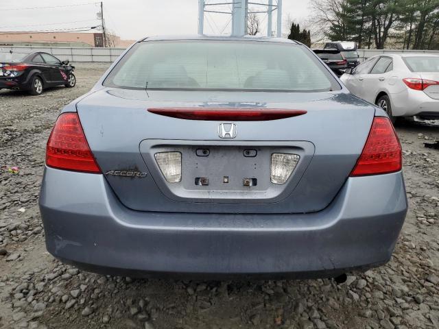 1HGCM564X7A025356 - 2007 HONDA ACCORD LX BLUE photo 6