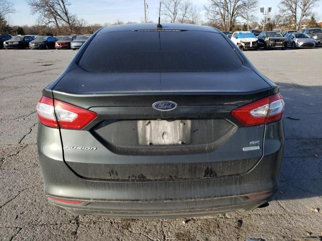 3FA6P0HDXGR188183 - 2016 FORD FUSION SE GRAY photo 6