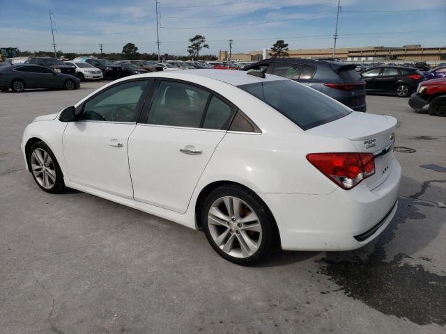 1G1PG5SB8F7245241 - 2015 CHEVROLET CRUZE LTZ WHITE photo 2