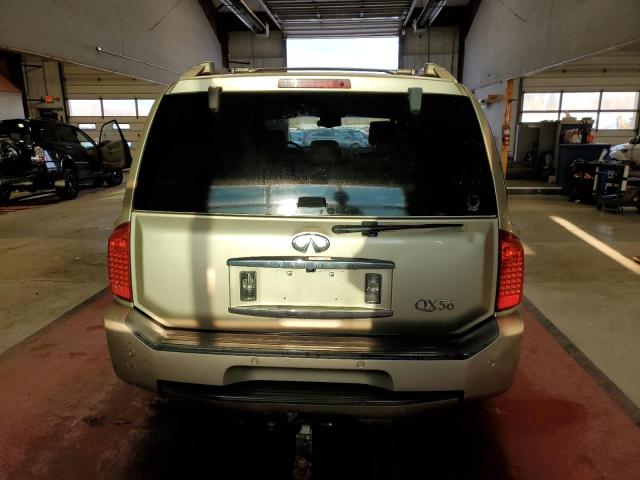 5N3AA08C15N813764 - 2005 INFINITI QX56 BEIGE photo 6