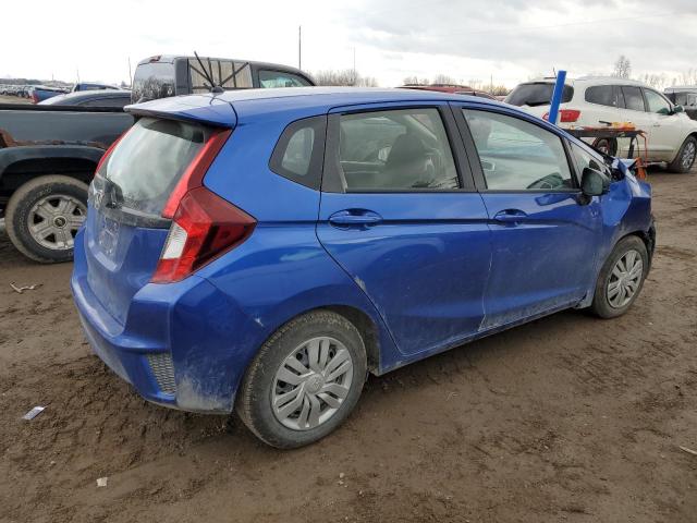 JHMGK5H53GX013248 - 2016 HONDA FIT LX BLUE photo 3