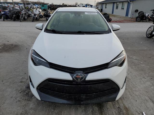 2T1BURHEXJC089584 - 2018 TOYOTA COROLLA L WHITE photo 5