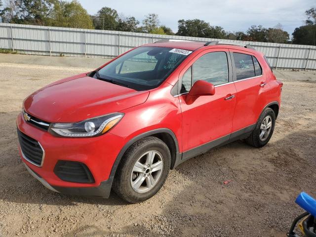 3GNCJLSB7HL144550 - 2017 CHEVROLET TRAX 1LT RED photo 1