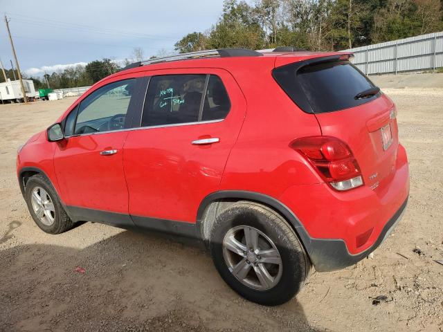 3GNCJLSB7HL144550 - 2017 CHEVROLET TRAX 1LT RED photo 2