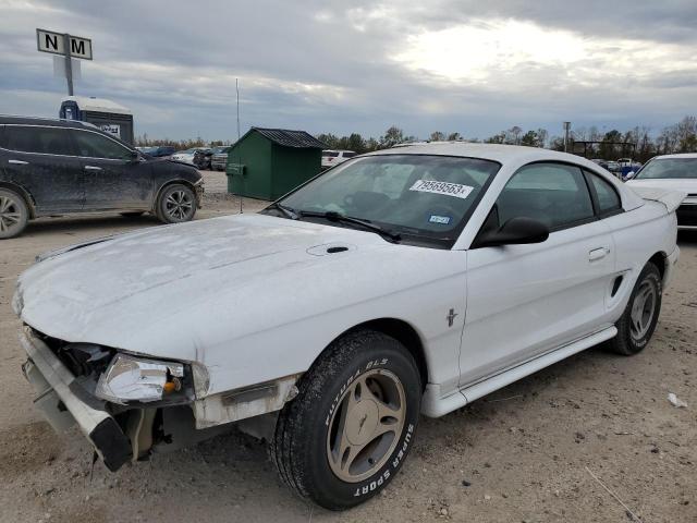 1FAFP4044WF262485 - 1998 FORD MUSTANG WHITE photo 1