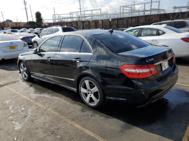 WDDHF8HB0BA459408 - 2011 MERCEDES-BENZ E 350 4MATIC BLACK photo 2