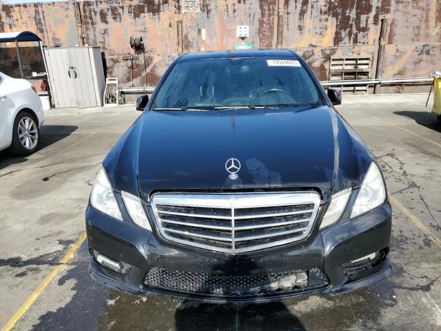 WDDHF8HB0BA459408 - 2011 MERCEDES-BENZ E 350 4MATIC BLACK photo 5