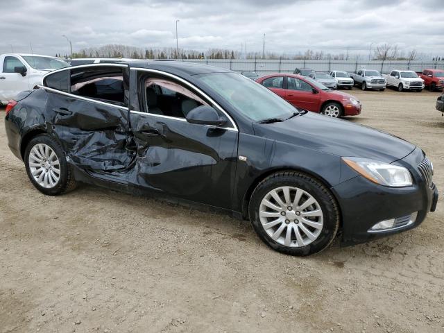 W04GY5GV8B1108962 - 2011 BUICK REGAL CXL BLACK photo 4