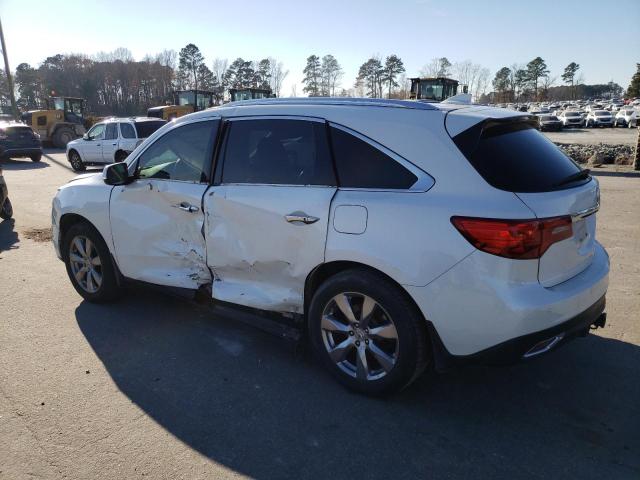 5FRYD3H85EB001154 - 2014 ACURA MDX ADVANCE WHITE photo 2