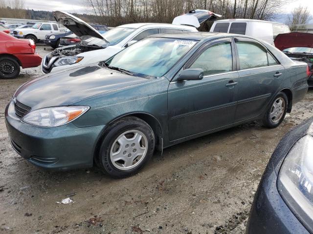 4T1BF32K82U532336 - 2002 TOYOTA CAMRY LE GREEN photo 1