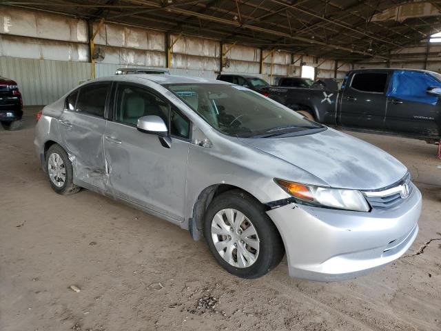 2HGFB2F53CH314813 - 2012 HONDA CIVIC LX SILVER photo 4