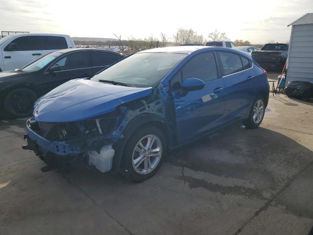 3G1BE6SM7JS610834 - 2018 CHEVROLET CRUZE LT BLUE photo 1