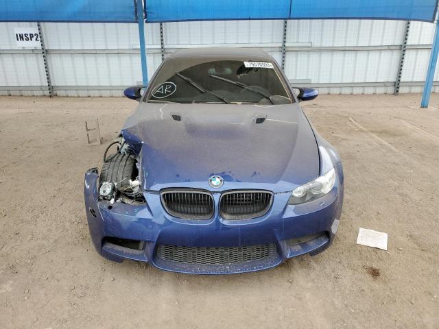 WBSDX9C58BE585286 - 2011 BMW M3 BLUE photo 5