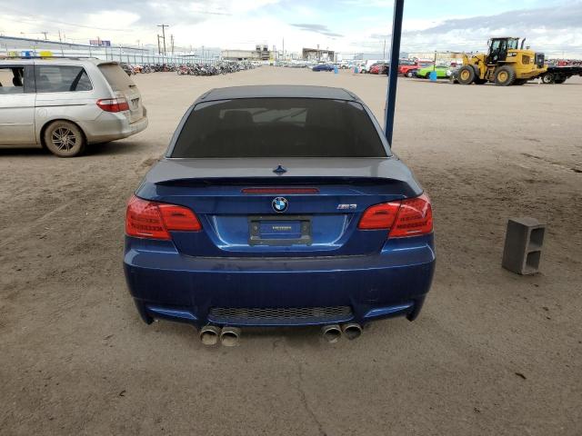 WBSDX9C58BE585286 - 2011 BMW M3 BLUE photo 6