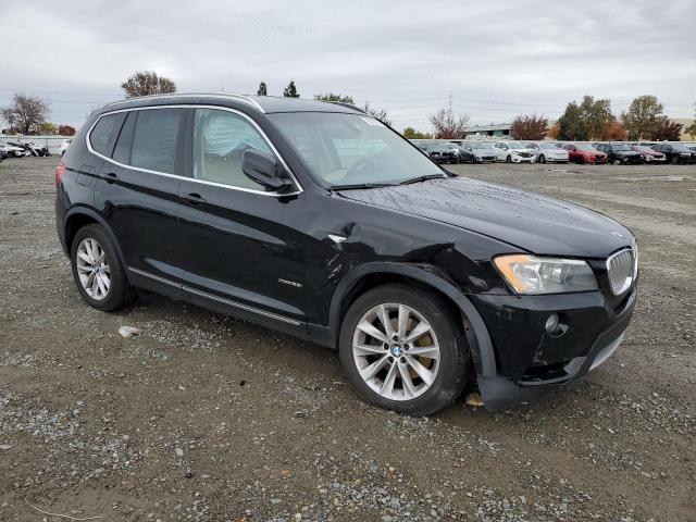 5UXWX5C53BL704509 - 2011 BMW X3 XDRIVE28I BLACK photo 4