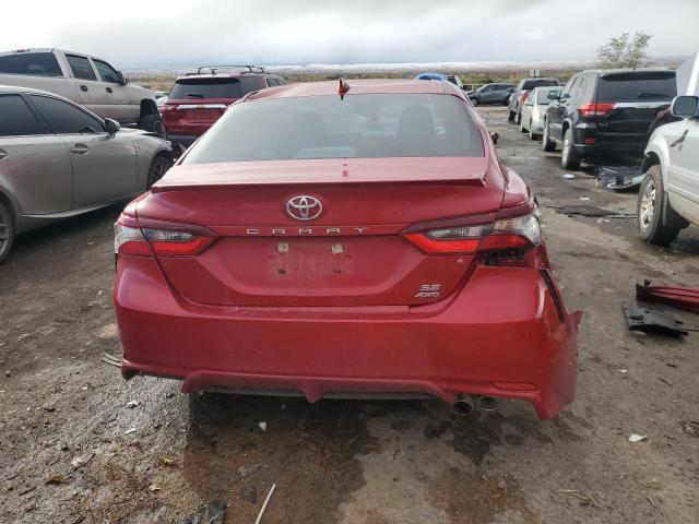 4T1G11BK6PU102966 - 2023 TOYOTA CAMRY SE NIGHT SHADE RED photo 6