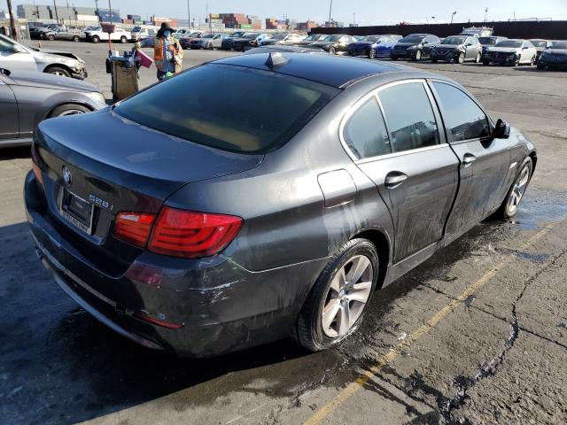 WBAXG5C53CDW24237 - 2012 BMW 528 I CHARCOAL photo 3