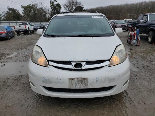 5TDZK22CX8S143566 - 2008 TOYOTA SIENNA XLE WHITE photo 5