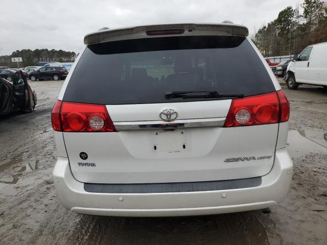 5TDZK22CX8S143566 - 2008 TOYOTA SIENNA XLE WHITE photo 6