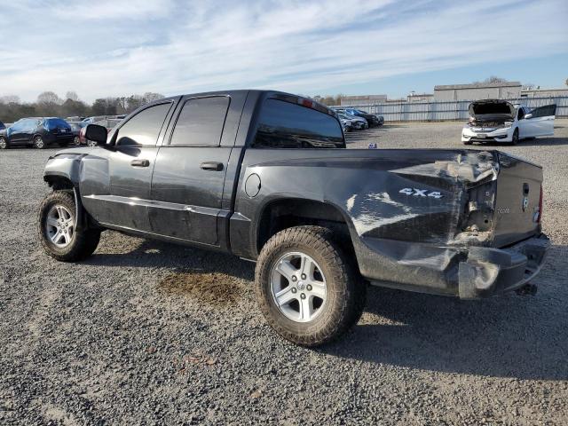 1D7RW3GK0BS577459 - 2011 DODGE DAKOTA SLT BLACK photo 2