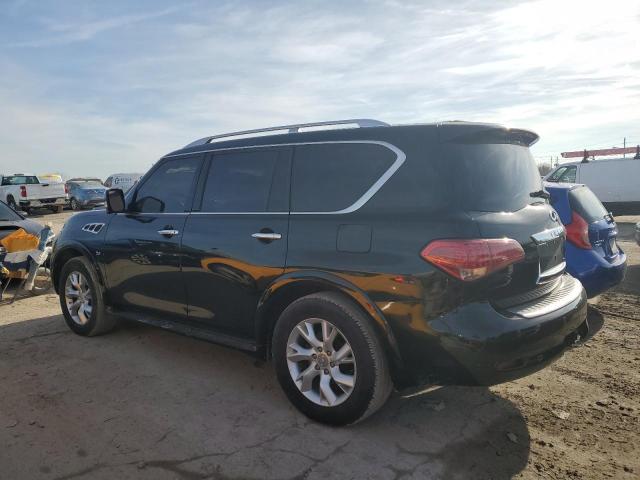 JN8AZ2NC2E9351153 - 2014 INFINITI QX80 BLACK photo 2